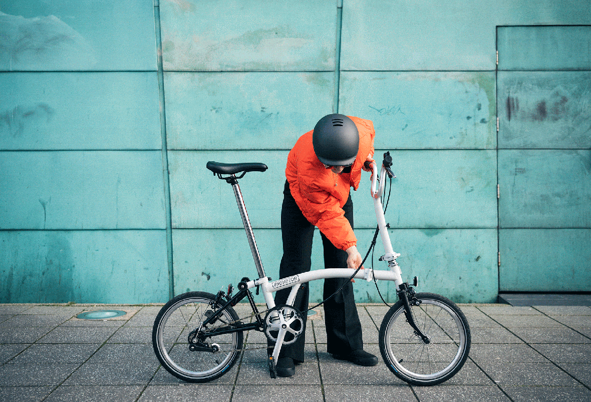 Gif vélo pliant A Line