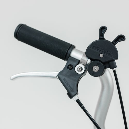 close up of hub gears on brompton A Line