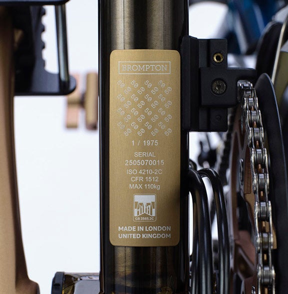 Plaque de série Édition 1975