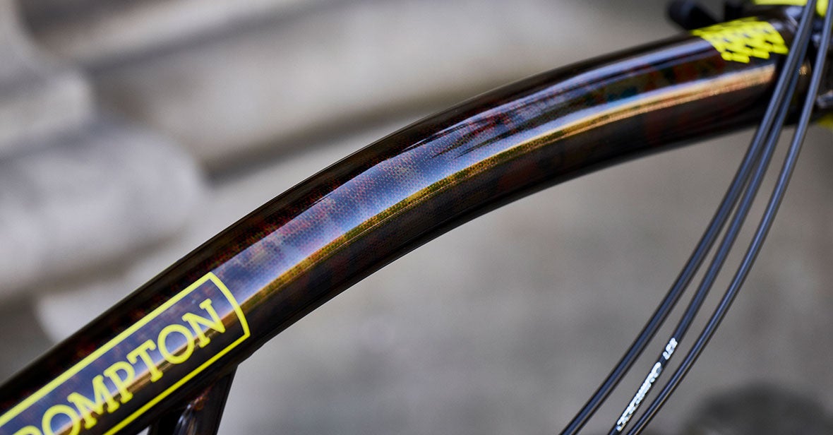Brompton x Tour de France C Line design du cadre