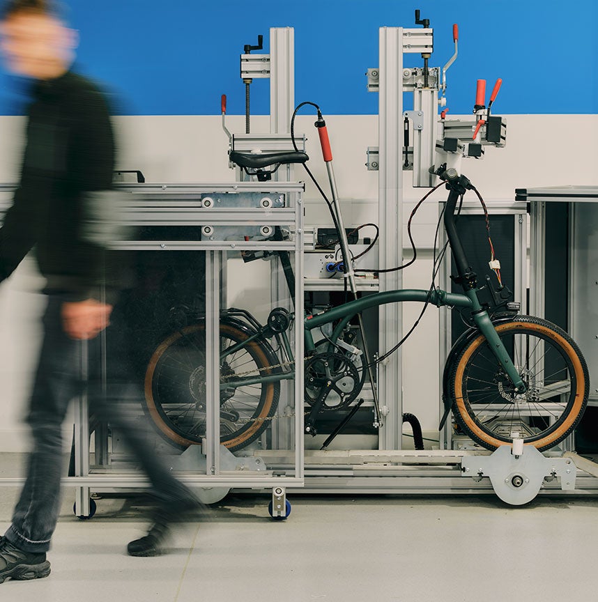 Installation d'essai à Brompton