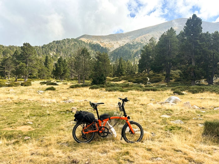 Vélo G Line en montagne
