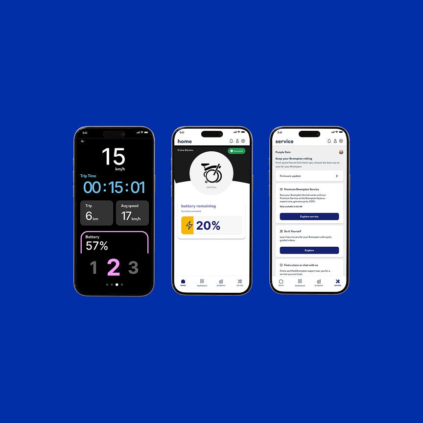 L’application Brompton Electric
