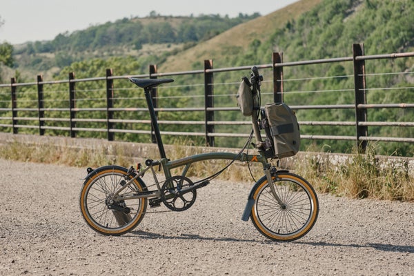 Brompton x Bear Grylls bike