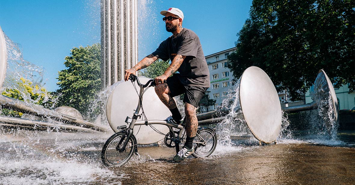 Brompton T Line plié