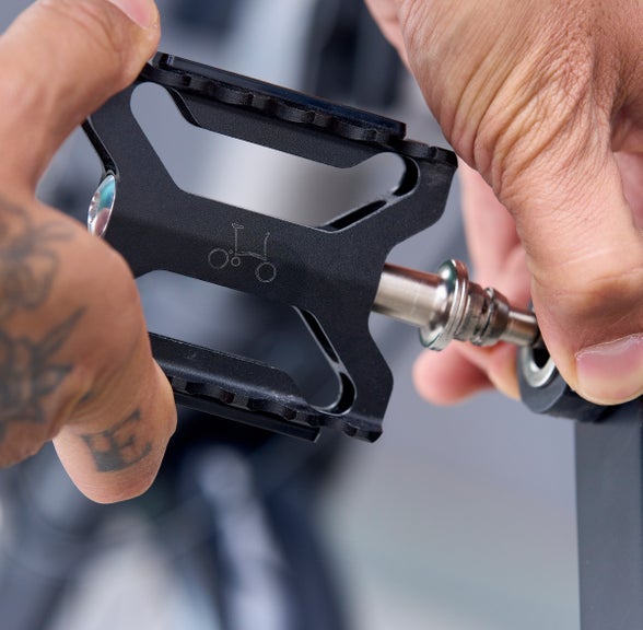 superlight pedals close up shot