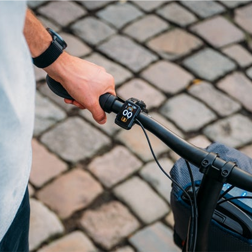 Commande au guidon sur Electric G Line